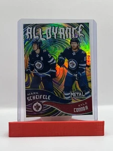 2020-21 Skybox Metal Universe - Alloyance #AL-10 Mark Scheifele, Kyle Connor - Picture 1 of 2
