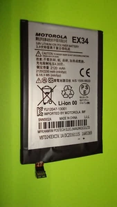 🔋 BATTERIE MOTOROLA EX34 compatible avec MOTO X 1ST GEN XT1049 XT1056 XT1058 XT1060 XT912A  - Photo 1 sur 2