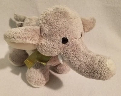 Cinta de elefante gris Harrods peluche animal de peluche Inglaterra suave Lovey seguridad Foto 1 de 4
