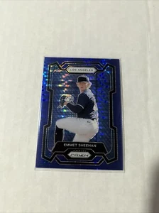 2024 Panini Prizm Blue Pulsar 52/75 - Emmet Sheehan NM/M - Bild 1 von 2