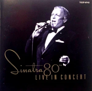 SINATRA 80TH LIVE IN CONCERT - FRANK SINATRA, CD, JAPAN IMPORT, PROMO, CAPITOL - Picture 1 of 2