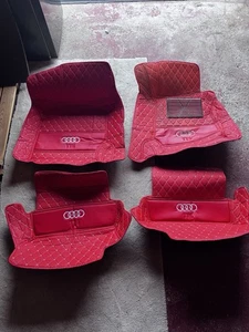 Audi TTS MK3 Red Faux Leather - Picture 1 of 7