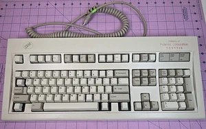 Vintage IBM Model M Mechanical Keyboard 1391401 Clicky PS2 - Missing key caps - Zdjęcie 1 z 9