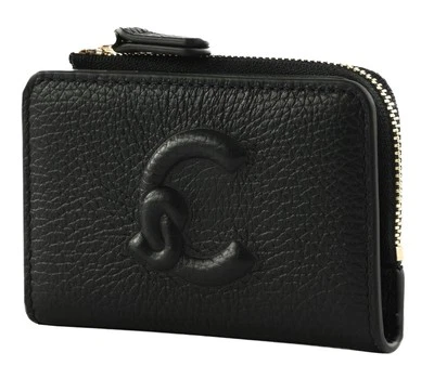 COCCINELLE porte-monnaie Dulse Soft Wallet Noir - Photo 1/4