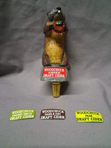 Woodchuck Cidery Vermont Amber Draft Hard Cider Bier Zapfhahn Griff Original 7" hoch - Bild 1 von 11
