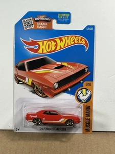 Hot Wheels Muscle Mania ‘70 Plymouth AAR Cuda 5/10 HTF - Picture 1 of 4