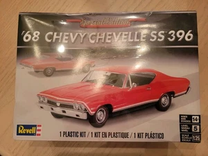 Kit Revell 68 Chevy Chevelle SS396 scala 1/25 #85-4445 nuovo - Foto 1 di 4