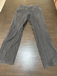 Lucchese Jeans Mens 32x34 Black Button up pants Made In USA Pleated - Picture 1 of 11