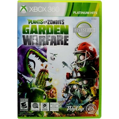Plants Vs. Zombies Garden Warfare Platinum Hits - Microsoft Xbox 360 impecable Foto 1 de 4
