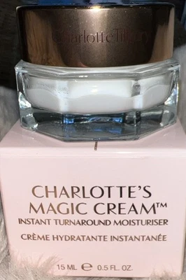 Charlotte Tilbury 魔术霜即时周转保湿霜 15 毫升 / 0.5 盎司 — 第 1/4 张图片
