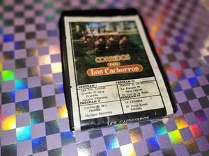 Juan Villareal Y Los Cachorros Corridos 8 Track Original Musica Mexicana Norteno - Picture 1 of 6