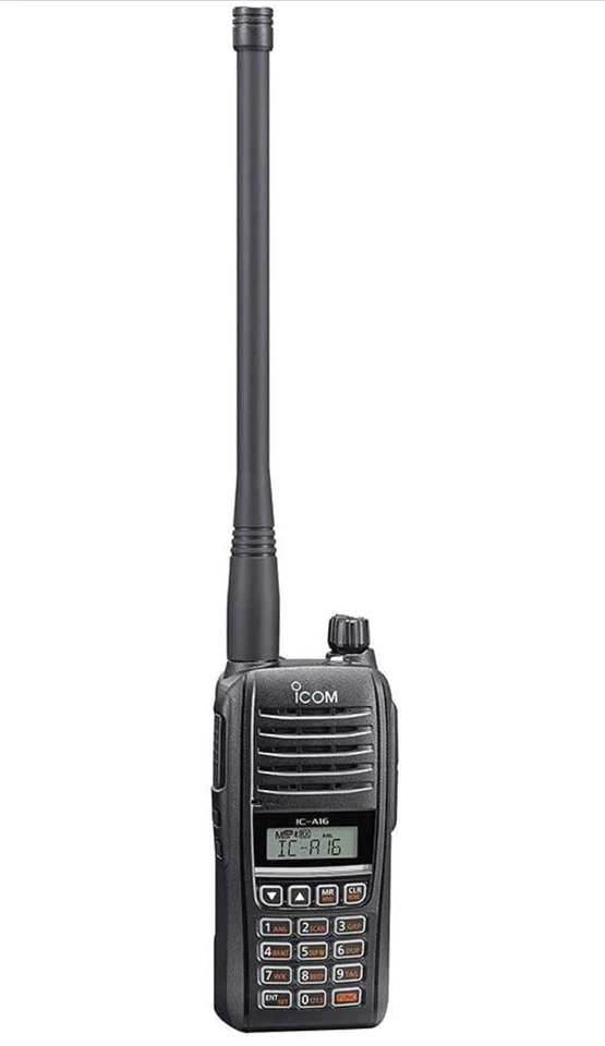  ICOM IC-A16 Series Airband Handheld  - Image 1 of 1