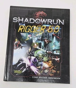 SHADOWRUN RIGGER 5.0 By Mark Dynna Hardcover Core Handbook Catalyst Nice! - Imagen 1 de 9