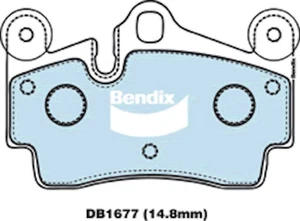 Bendix Ultimate Brake Pad Set Rear - DB1677-ULT - Picture 1 of 1