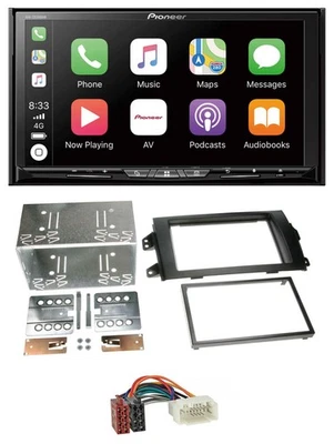 Pioneer 2DIN MP3 USB DAB DVD Bluetooth Autoradio für Fiat Sedici Suzuki SX 4 ab - Bild 1 von 4