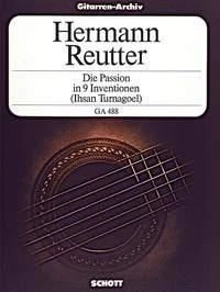 Die Passion in 9 Inventionen op. 25 Hermann Reutter Book [Softcover] Guitar Scho - Image 1 of 3