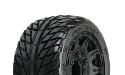 Pro-Line Street Fighter LP 2.8 Straßenreifen Truck v/h auf Raid-Felge #10161-10 - Bild 1 von 2