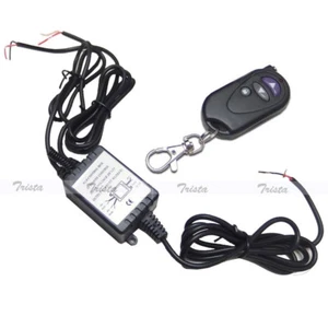 48W Dual-Output Wireless Remote Control Kit w/ Strobe Solid Light Car LED Black - Picture 1 of 6