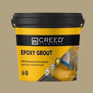 Epoxy Tile Grout | Waterproof | Crack Resistant | 3 Part Formula - Marble Beige - Picture 1 of 8