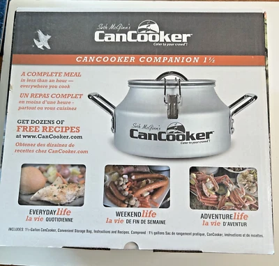 Olla de cocina de camping Seth McGinns CanCooker Companion 11/2 galones de aluminio Foto 1 de 4