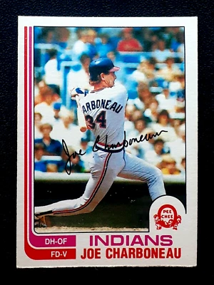 JOE CHARBONEAU 1982 O-PEE-CHEE #211 NRMINT+         65674 - Image 1 of 2