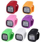 Digital Finger Tally Counter 8 Channels w Backlight Time Prayer Silicone Ring