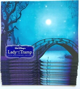 10 SÄTZE WALT DISNEY'S LADY & THE TRAMP 50. JAHRESTAG 4 11"X14" LITHOGRAPHIEN - Bild 1 von 9