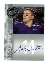ANDY DALTON 2011 Press Pass Silver Rookie RC Auto Autograph 115/199 SP Signature