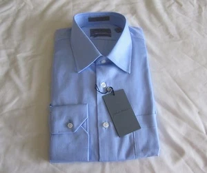 John W. Nordstrom Traditional Fit Texture Men’s Dress Shirt Blue 15|34 $89.5 NWT - Picture 1 of 6