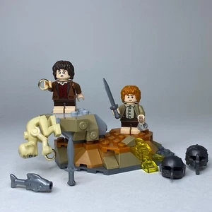 LEGO Lord Of The Rings Mount Doom Build! w/Frodo & Sam w/Helmets & Gollum! L๐K! - Picture 1 of 23