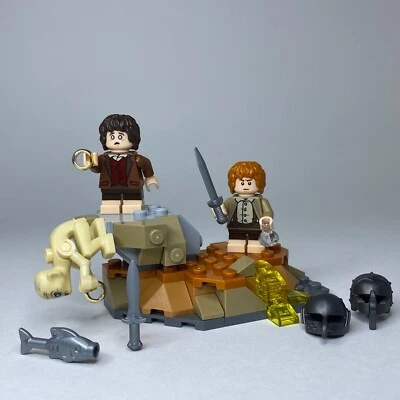 LEGO El Señor de los Anillos Mount Doom ¡Construcción! ¡Con Frodo & Sam con cascos y Gollum! L👀K! Foto 1 de 4