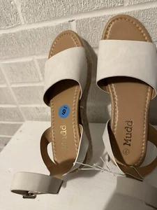 MUDD Woman AnkleStrap Wedge Espadrille Sandal Size 9 - Picture 1 of 7