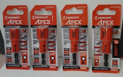 Crescent Apex Covered Magnetic Nutsetter 1/4" 3/8" 5/16" 7/16" Brand New - Image 1 of 4
