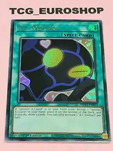 A.I. CONTACT▪︎YUGIOH▪︎MP21▪︎ULTRA RARE▪︎ENGLISH▪︎1st ED▪︎NM #96 - Picture 1 of 2