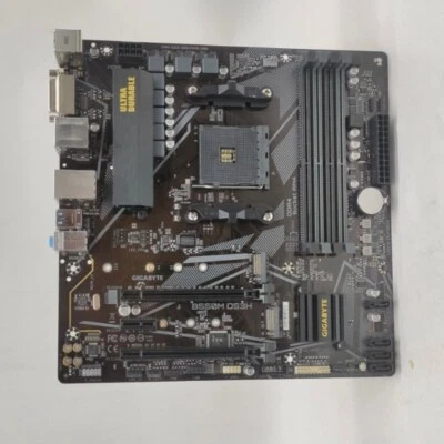 FOR GIGABYTE B550M DS3H Motherbroad B550 Socket AM4 B550 Micro ATX Test ok - Image 1 of 3