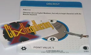 ORCRIST S101 El Hobbit un viaje inesperado HeroClix objeto especial - Imagen 1 de 1