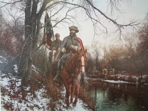 John Paul Strain To Fairfax For Christmas Print Signed&Numbered Dealer - Picture 1 of 3