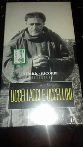 PASOLINI - UCCELLACCI E UCCELLINI -VHS Videocassetta nuova sigillata-L'Unità - Picture 1 of 1