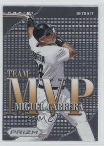 2012 Panini Prizm Team MVP Miguel Cabrera #MVP10