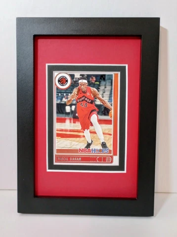 Pascal Siakam Toronto Raptors Display Custom Framed NBA Basketball Card Plaque Cover