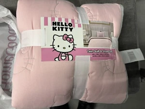 Hello Kitty Twin Quilt & Sham Set NWT - Picture 1 of 3