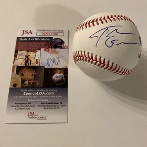 TEE GRIZZLEY SIGNED BASEBALL RAPPER JSA COA - Picture 1 of 4