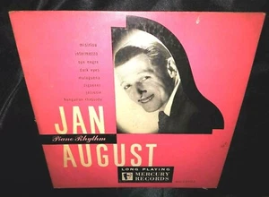 Jan August, Piano Rhythm 10" VINYL 33 RPM 1949 JAZZ (playtstd VG) COVER (GOOD+) - Picture 1 of 5