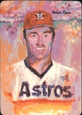 1986 Houston Astros Mother's Cookies #23 Nolan Ryan