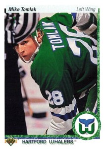 1990 Upper Deck #343 Mike Tomlak Hartford Whalers