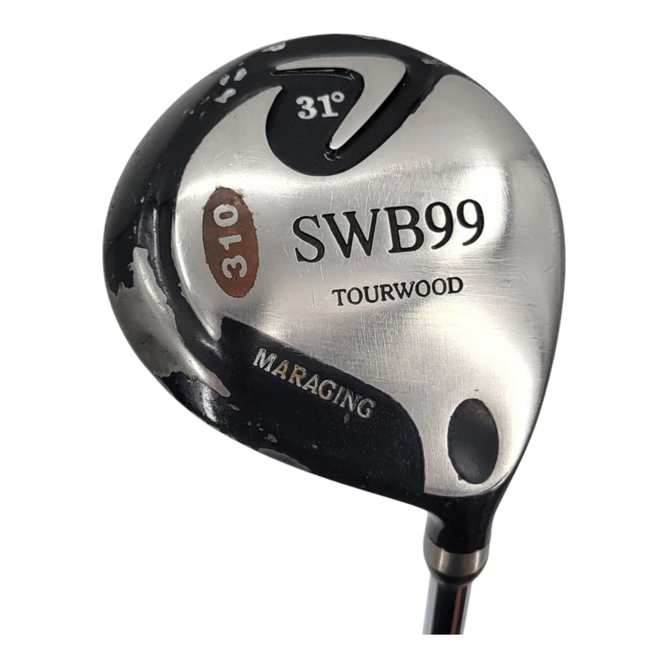SWB99 310 Tourwood Maraging 31° madera para hombre diestro eje de acero agarre Lamkin 42" Foto 1 de 4