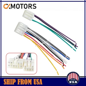 Factory Stereo Female Plug Radio Wire Harness Cable For Toyota GEO Lexus Scion - Picture 1 of 5