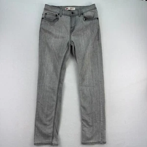 Levis 511 Slim Performance Gray Denim Jeans Pants Boys Size 20 reg 30x30 - Picture 1 of 9