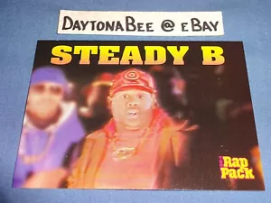 Rap Pack #113 Steady B 1991 Premier Schoolly D Fresh Prince tre volte droga - Foto 1 di 2