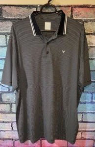 CALLAWAY OPTI-DRI STRETCH POLY SPANDEX GOLF SHIRT--XL--PERFECT SPOTLESS QUALITY - Picture 1 of 3